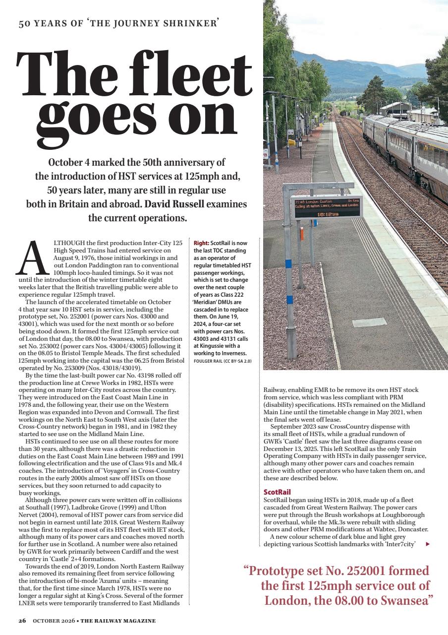 Railway Magazine Preview Pages