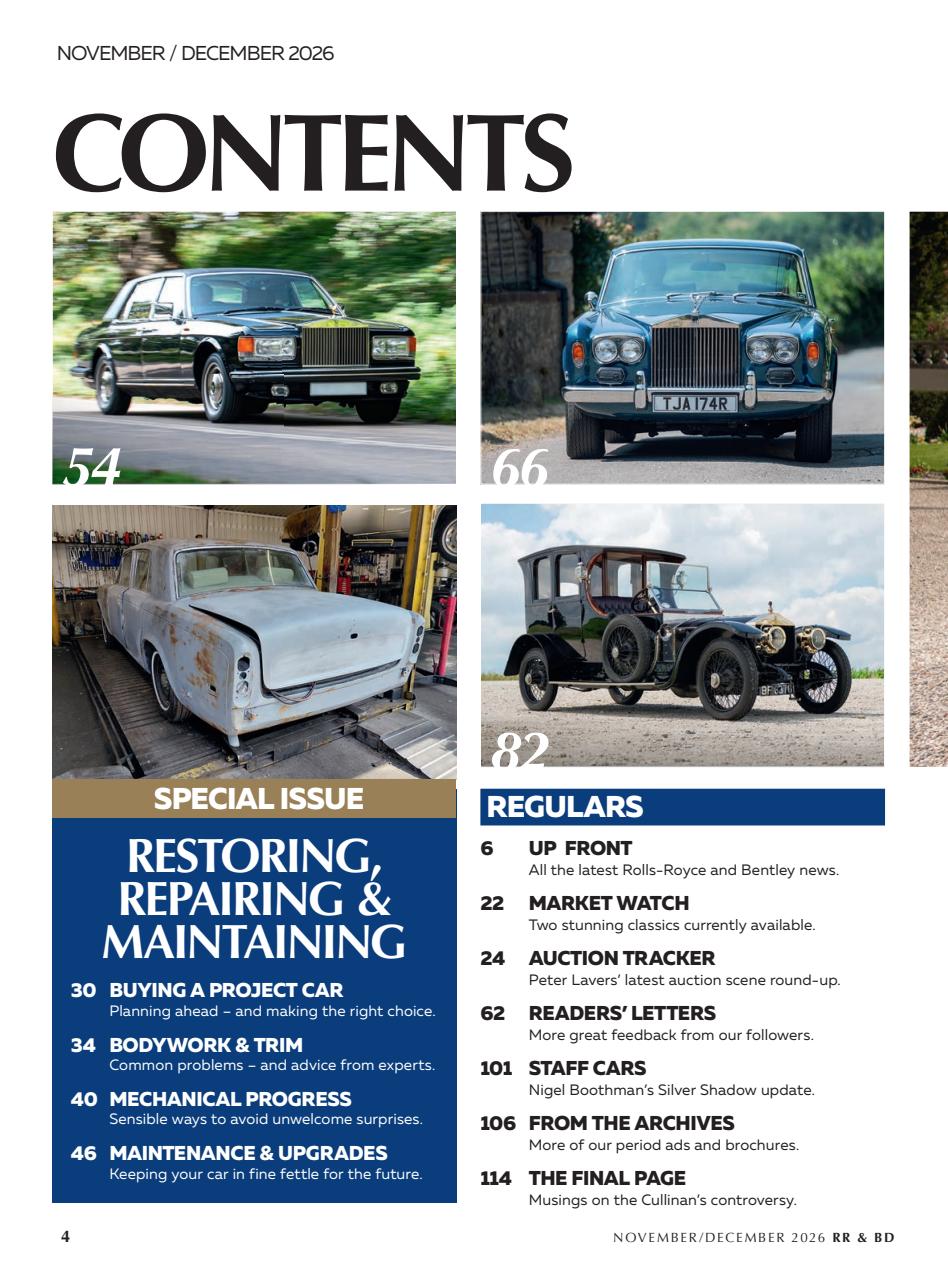 Rolls-Royce & Bentley Driver Preview Pages