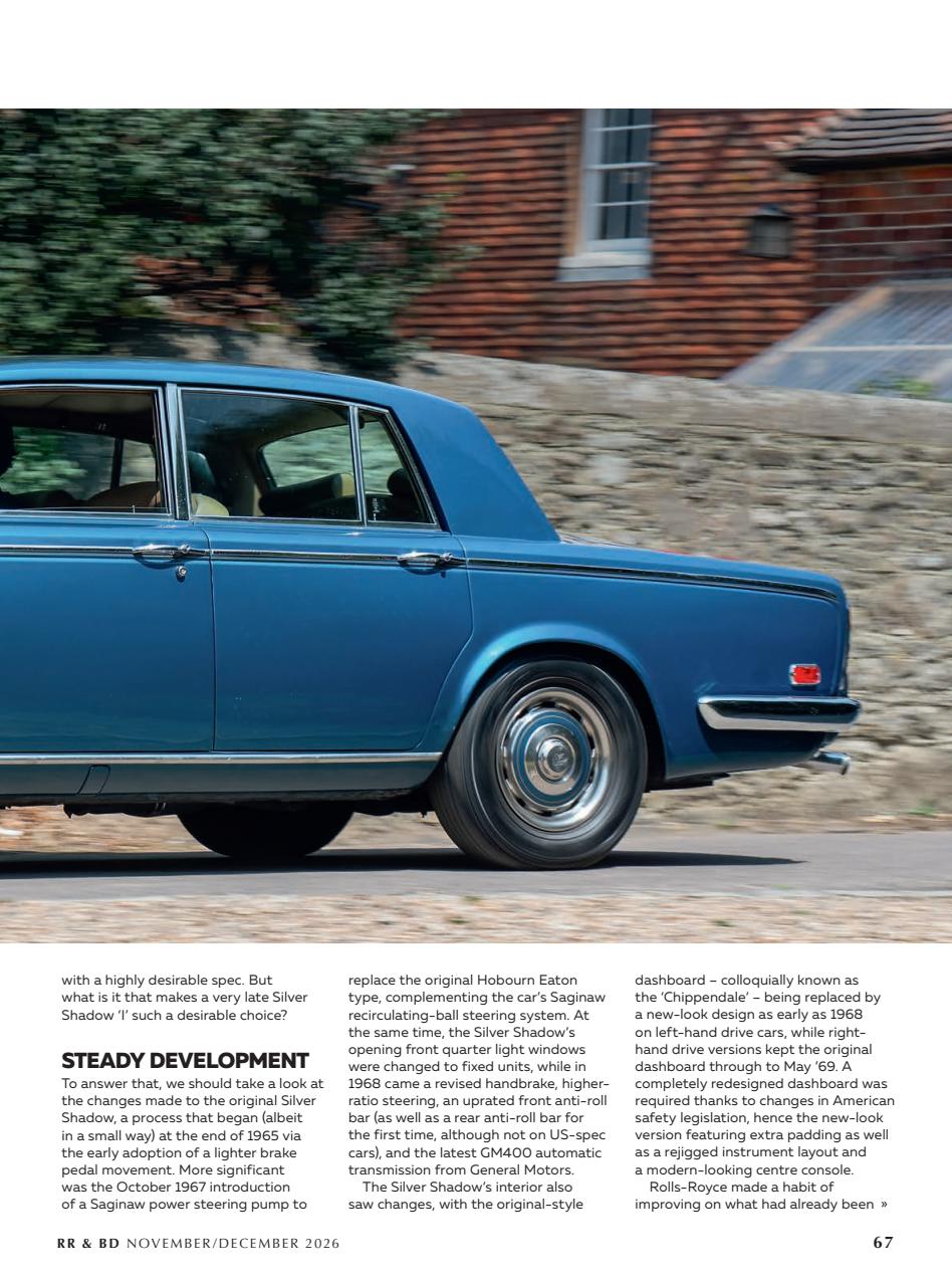 Rolls-Royce & Bentley Driver Preview Pages