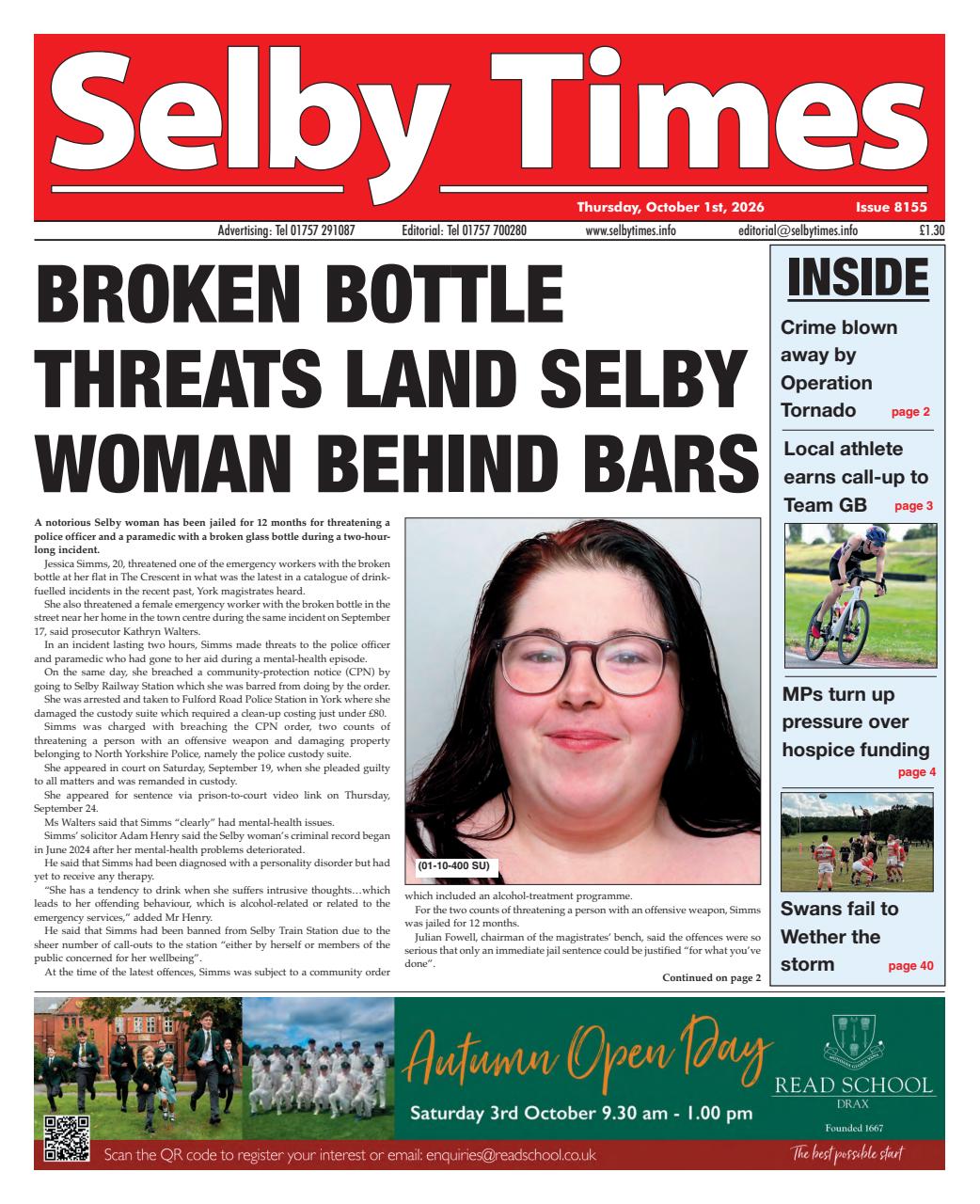 Selby Times Preview Pages