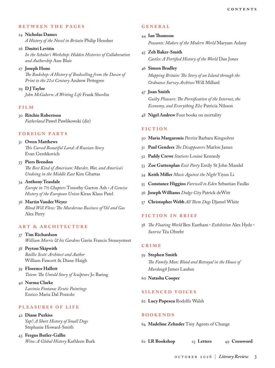 Literary Review Preview Pages
