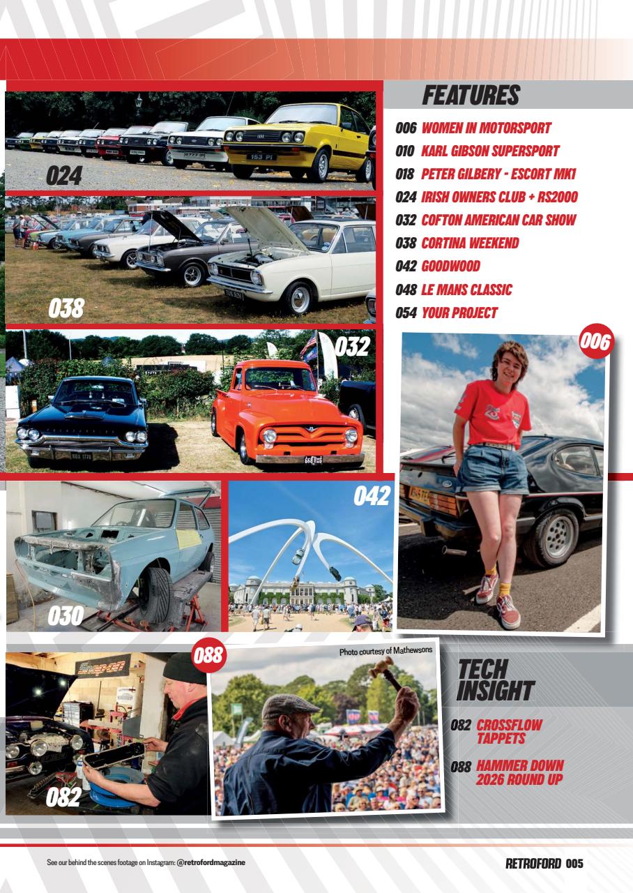 Retro Ford Preview Pages