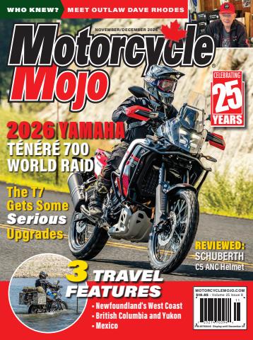 Motorcycle Mojo issue November/December 2026