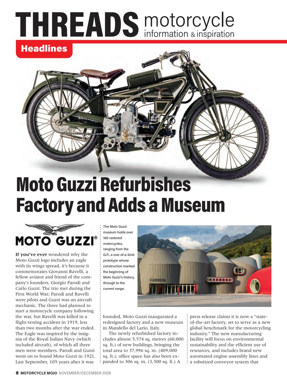 Motorcycle Mojo Preview Pages