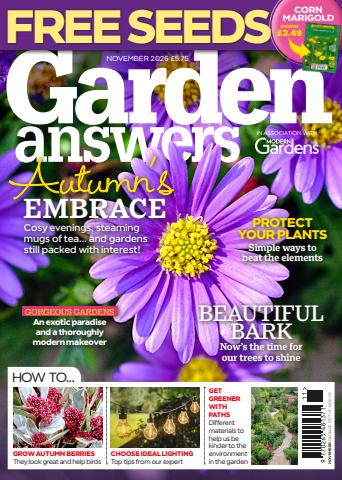 Garden Answers issue November 2026