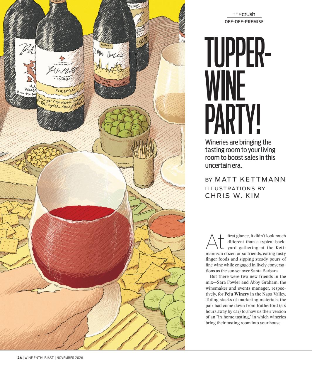 Wine Enthusiast Preview Pages