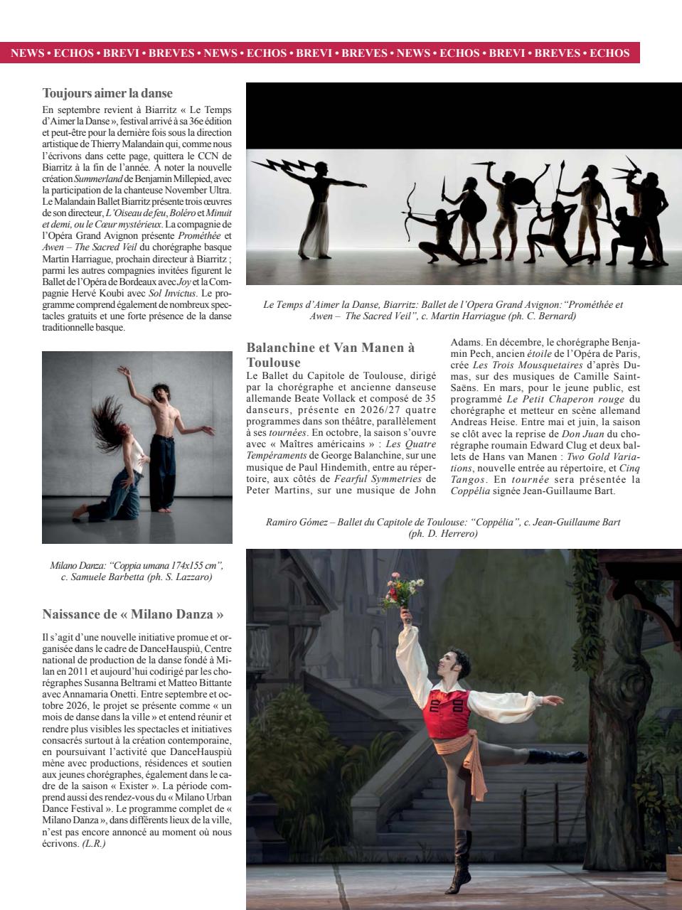 BALLET2000 Édition France Preview Pages