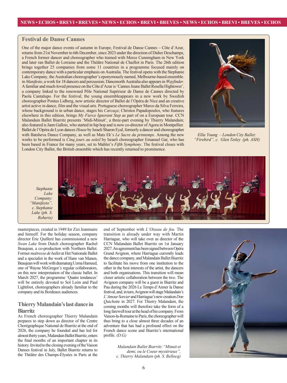 BALLET2000 English Edition Preview Pages