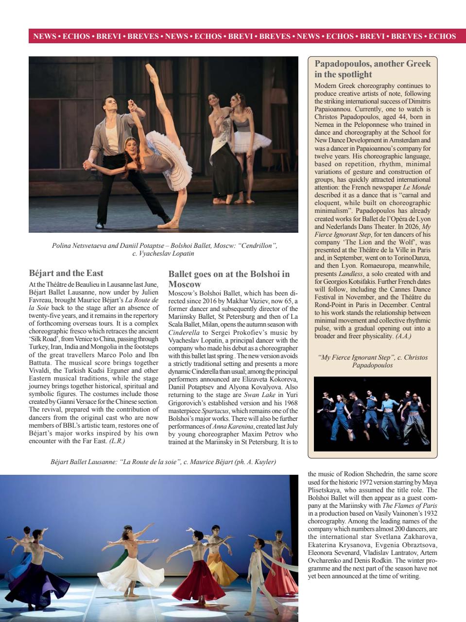 BALLET2000 English Edition Preview Pages