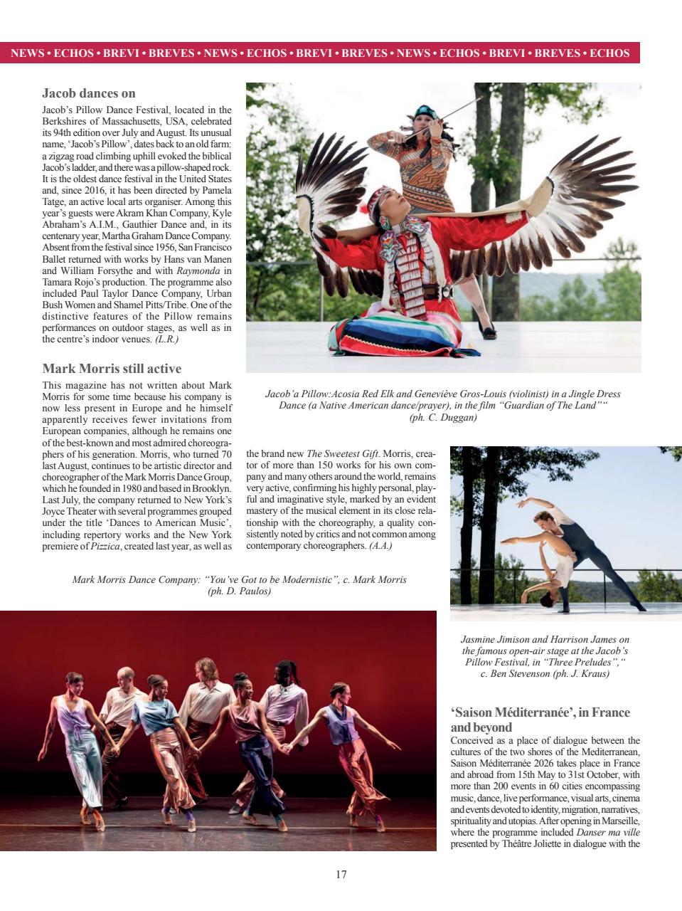BALLET2000 English Edition Preview Pages