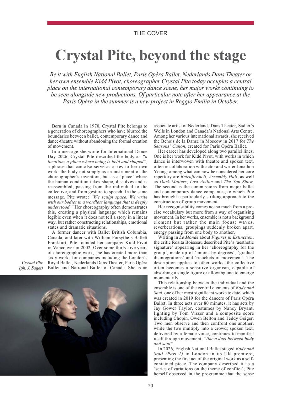 BALLET2000 English Edition Preview Pages