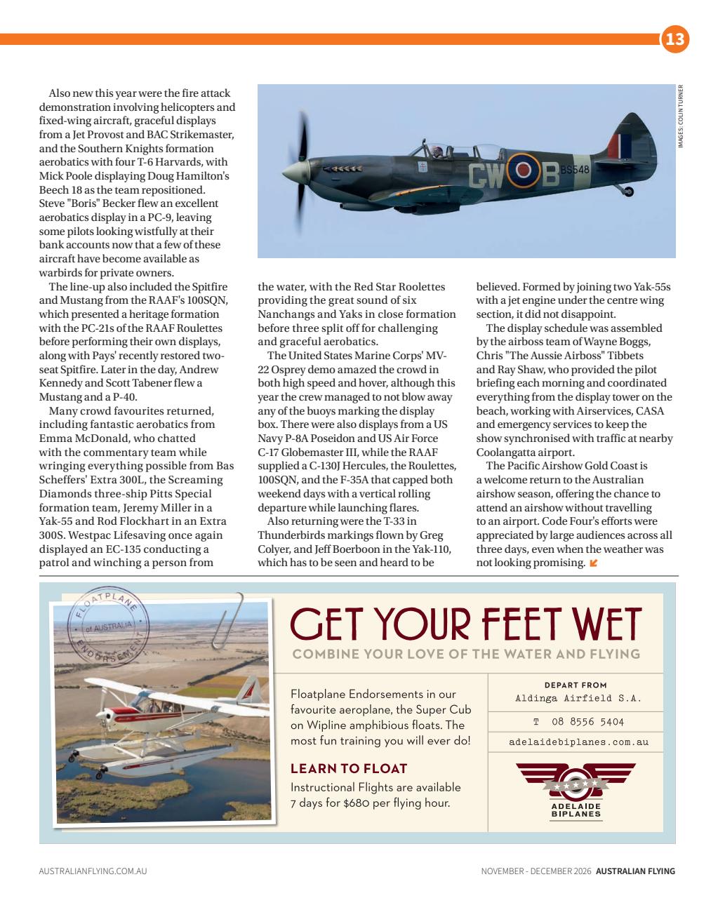 Australian Flying Preview Pages