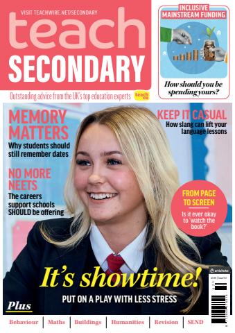 Teach Secondary issue Teach Secondary