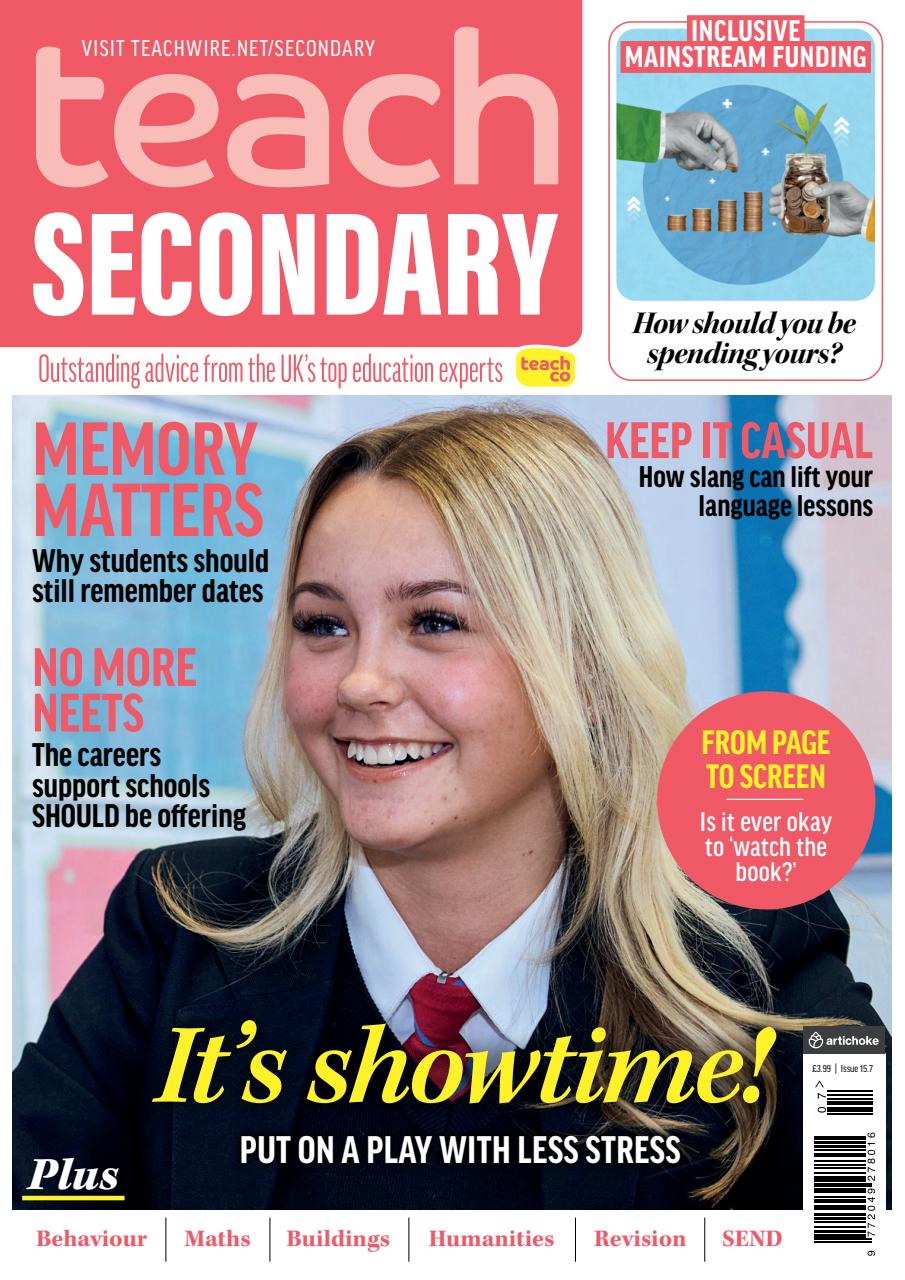 Teach Secondary Preview Pages