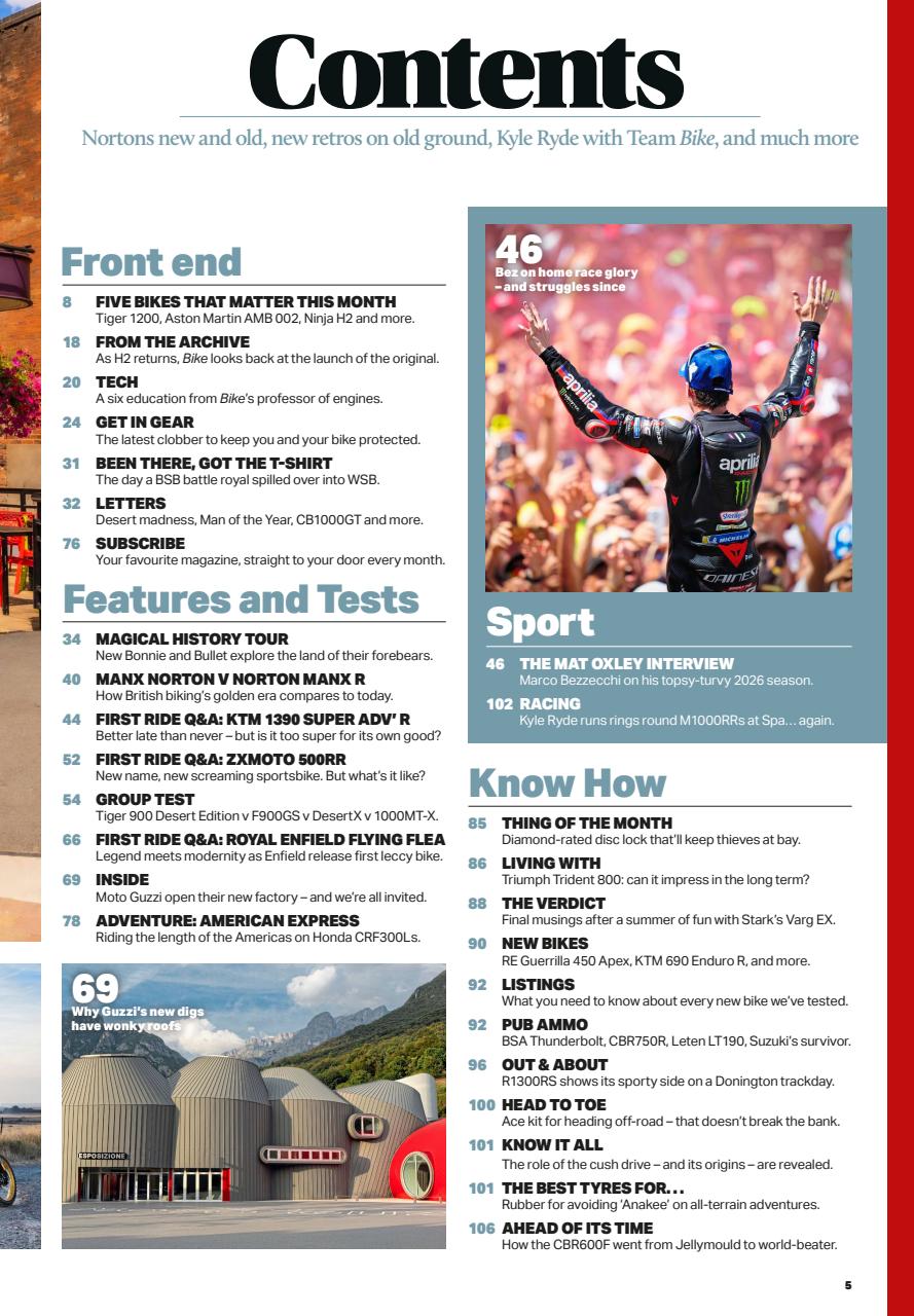 Bike Preview Pages