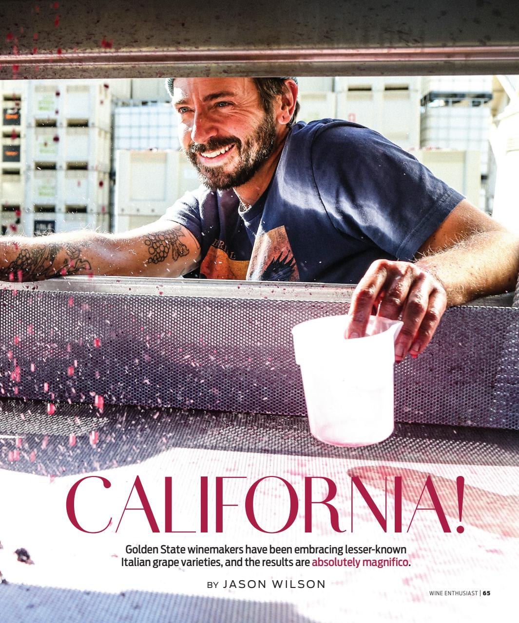 Wine Enthusiast Preview Pages