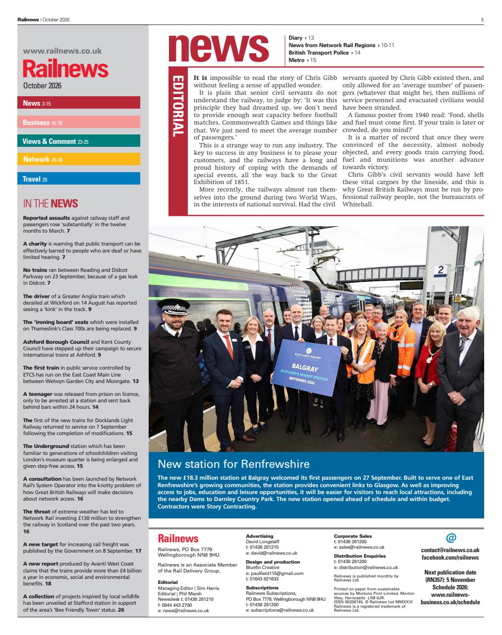 Railnews Preview Pages