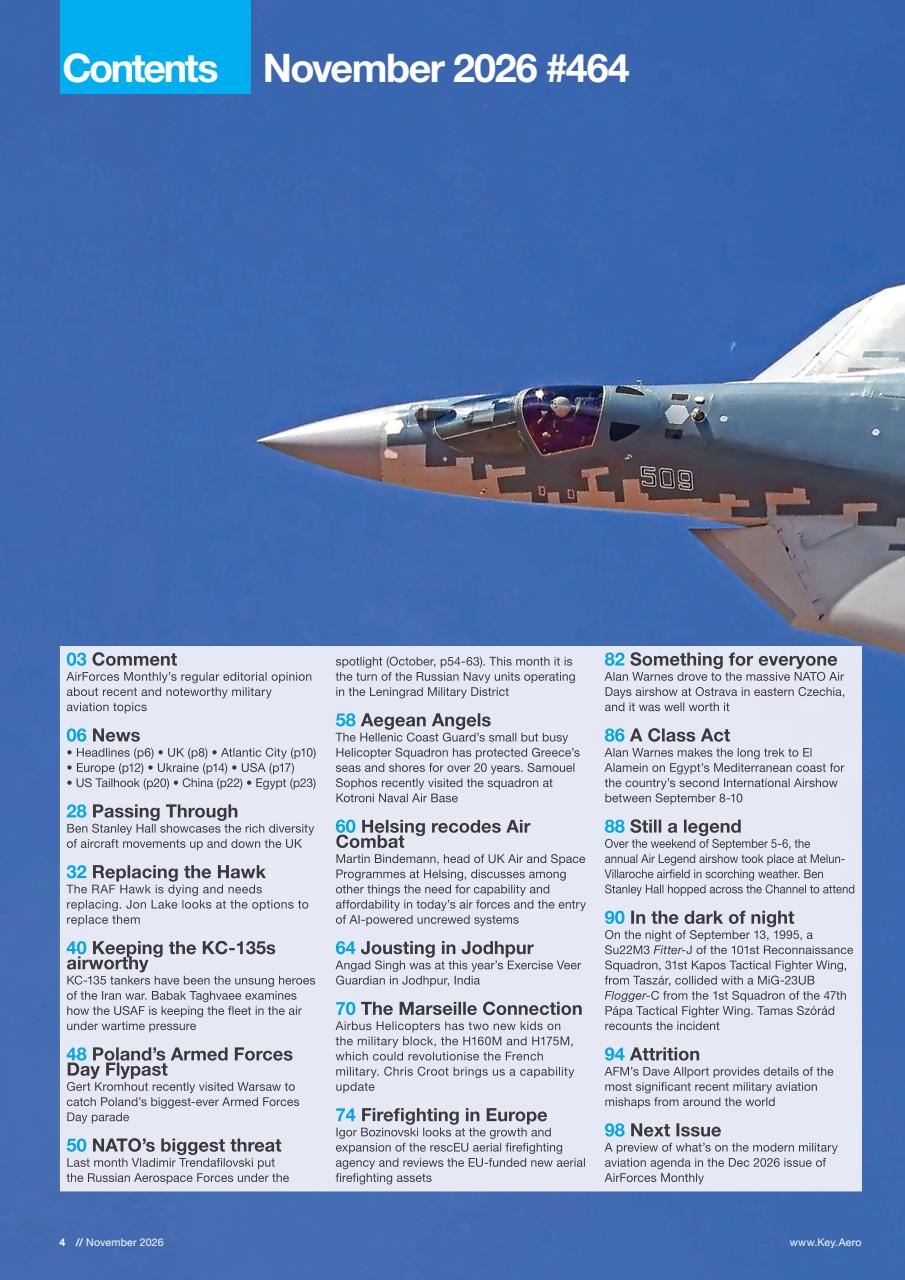 AirForces Monthly Preview Pages