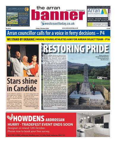 Arran Banner issue Friday, October 02, 2026