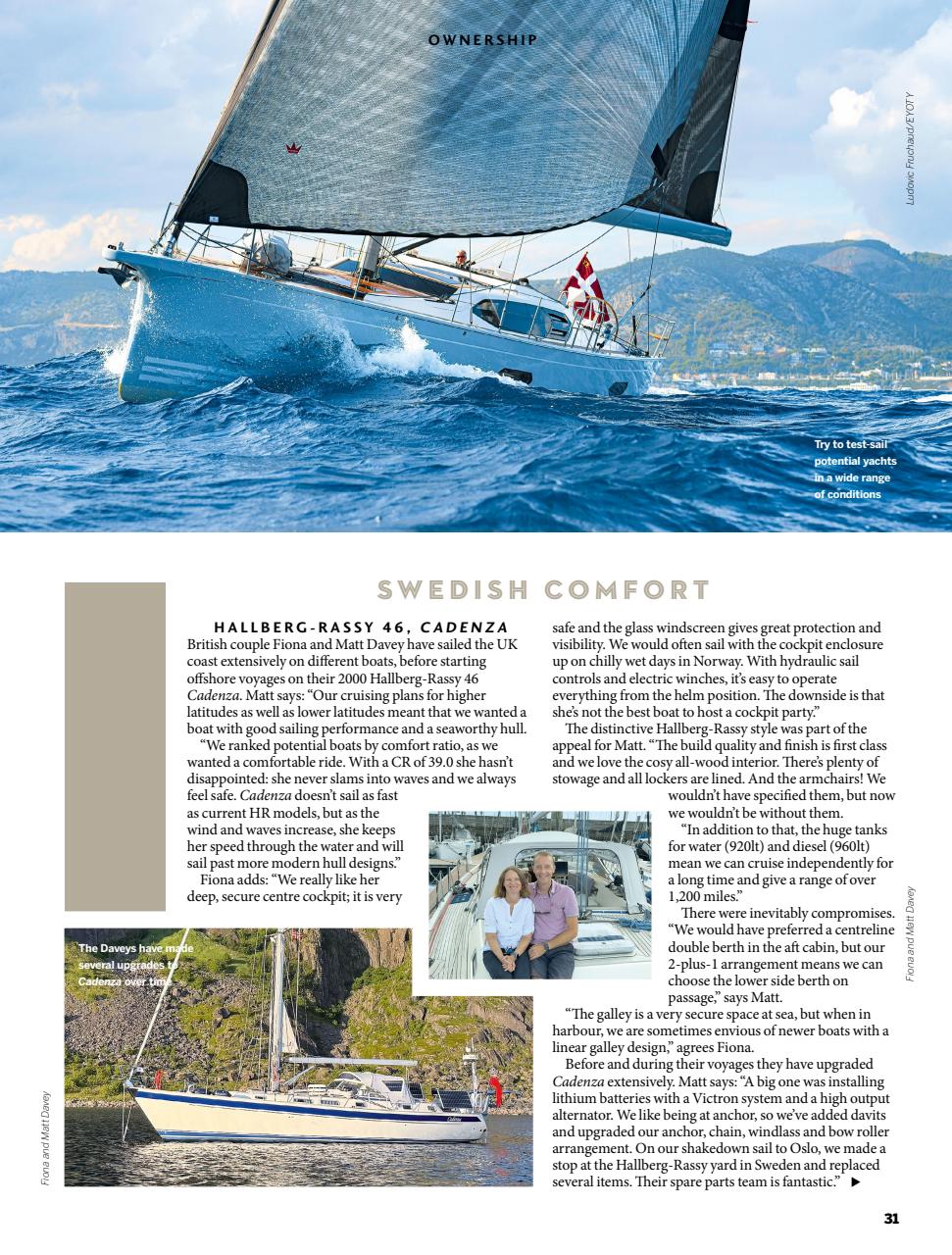 Yachting World Preview Pages
