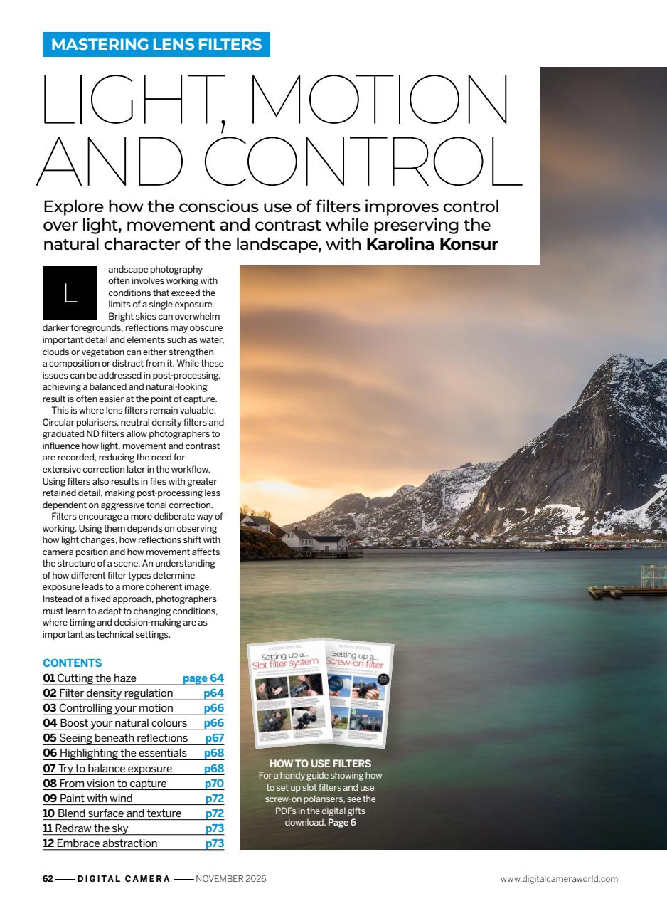 Digital Camera Magazine Preview Pages