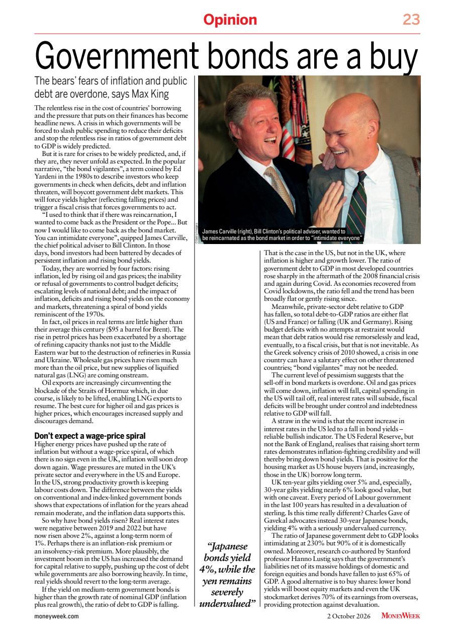 MoneyWeek Preview Pages