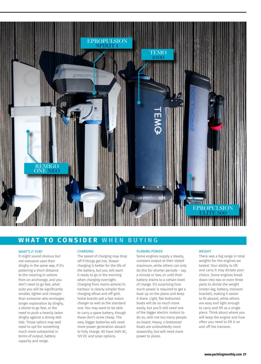 Yachting Monthly Preview Pages