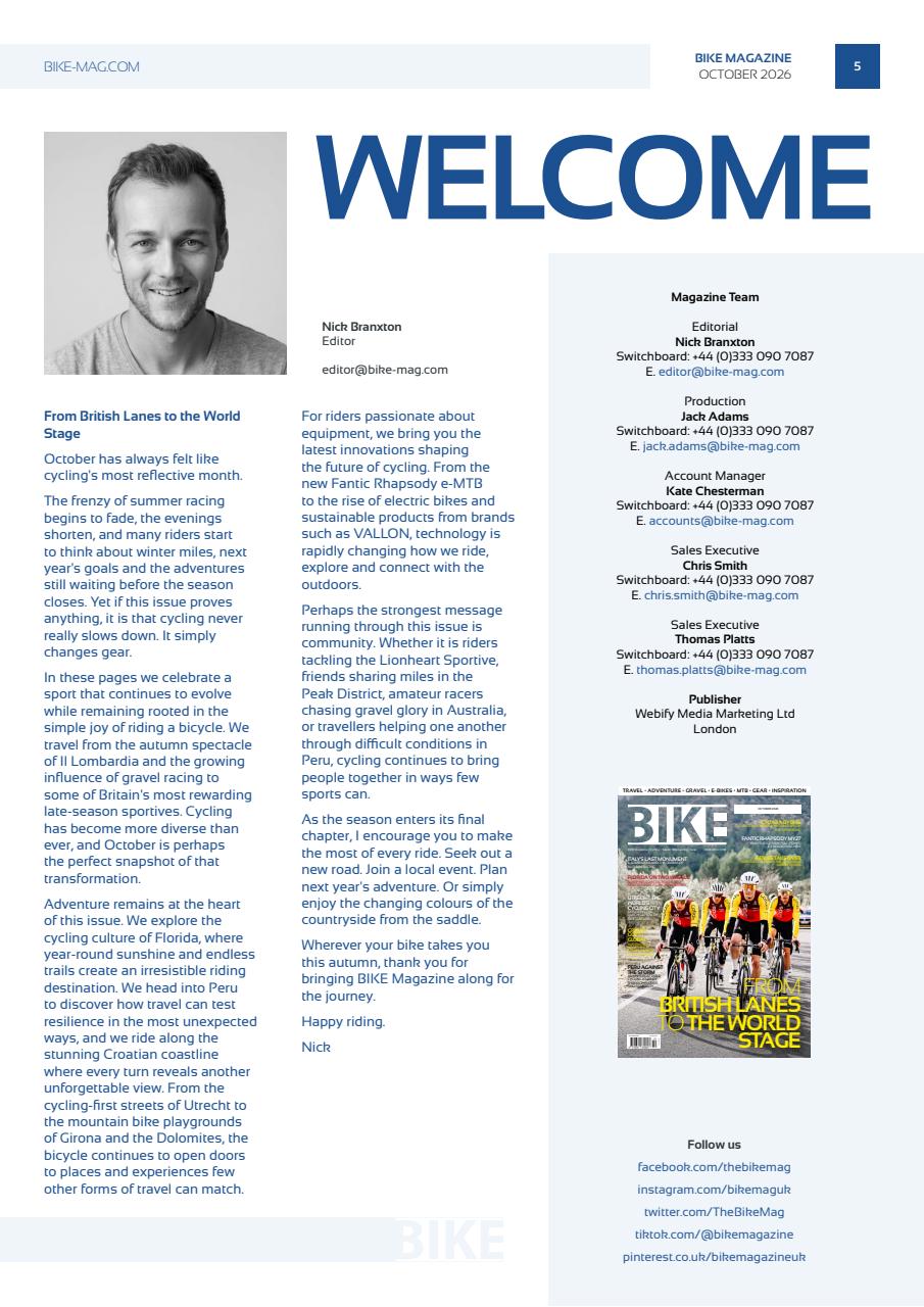 BIKE Magazine Preview Pages