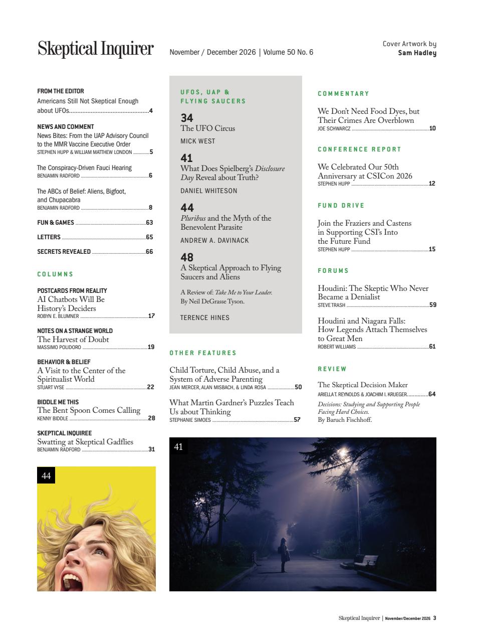 Skeptical Inquirer Preview Pages