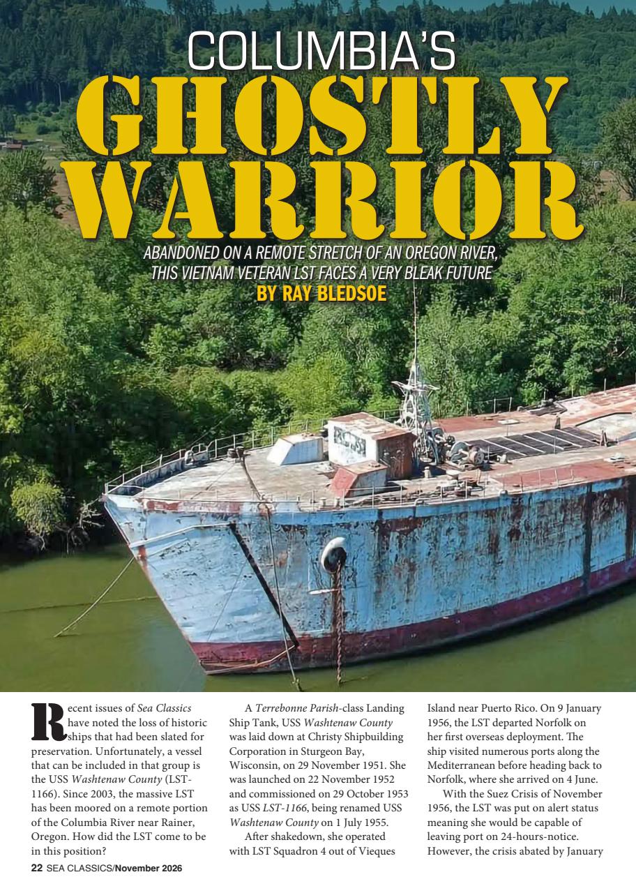 Sea Classics - Where History Sets Sail Preview Pages