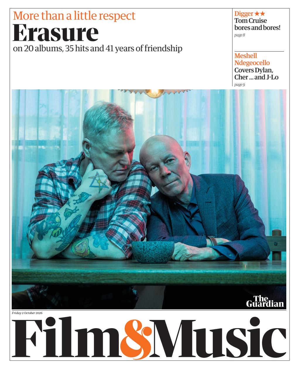 The Guardian Newspaper Preview Pages