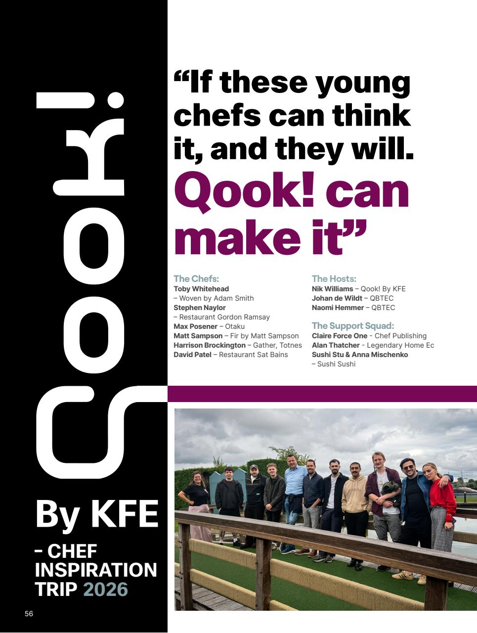 Chef & Restaurant Magazine Preview Pages