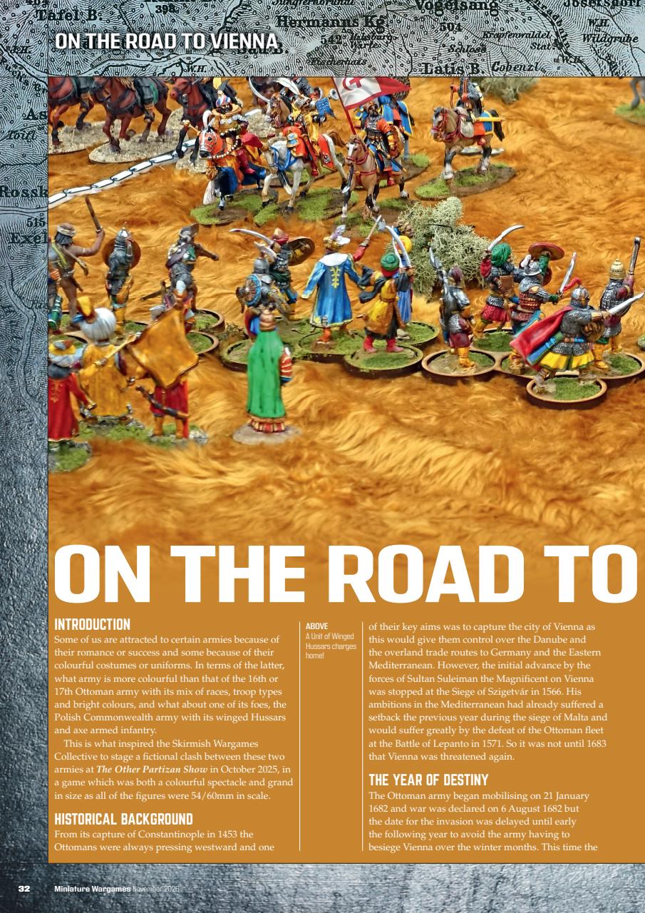 Miniature Wargames Preview Pages