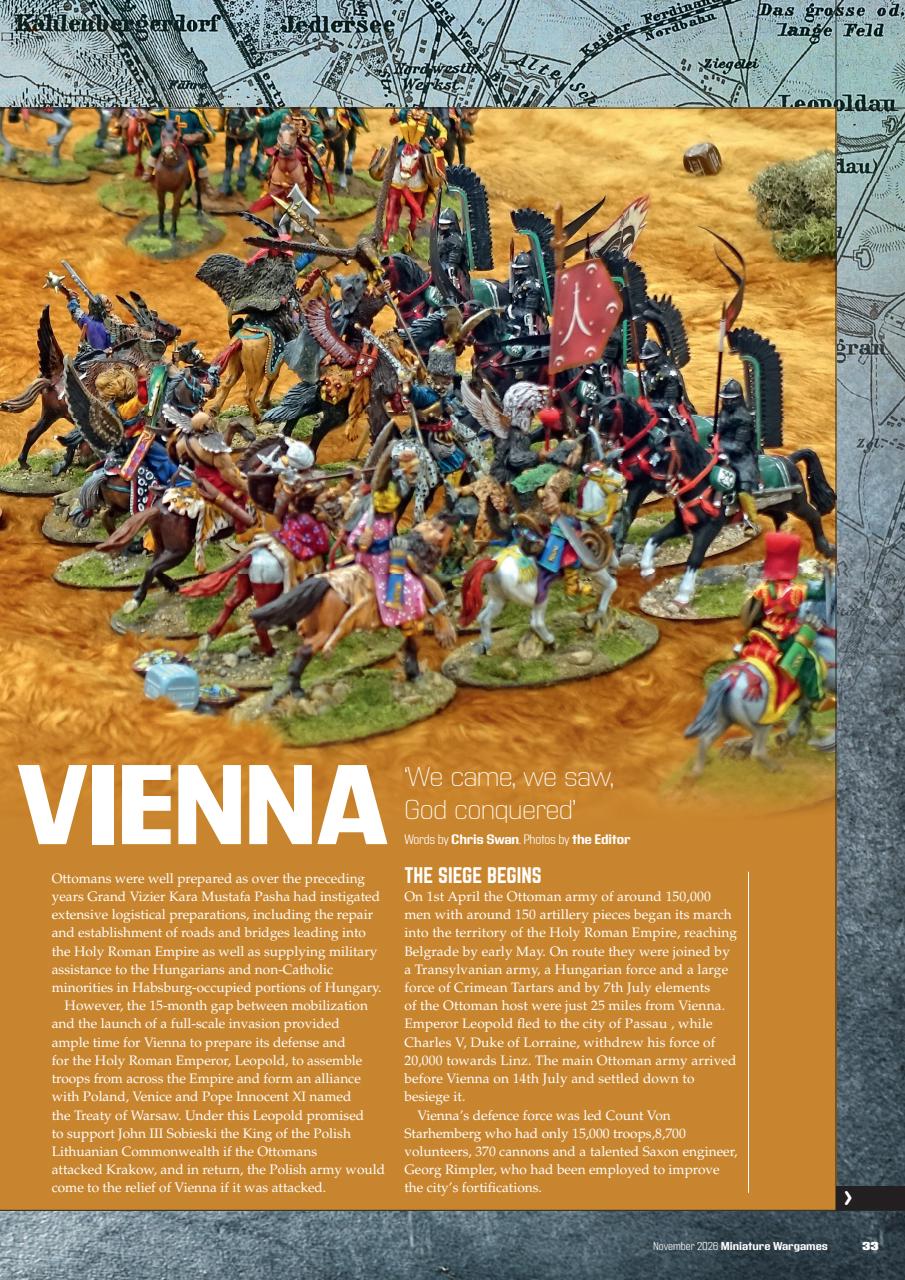 Miniature Wargames Preview Pages