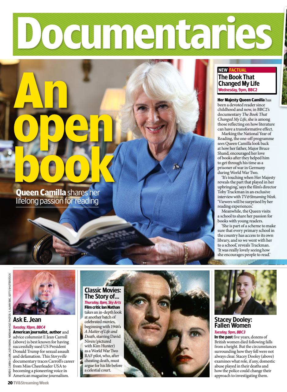 TV & Streaming Week Preview Pages