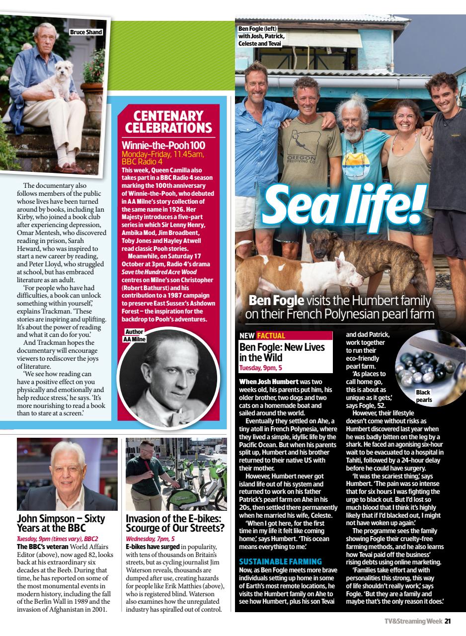 TV & Streaming Week Preview Pages