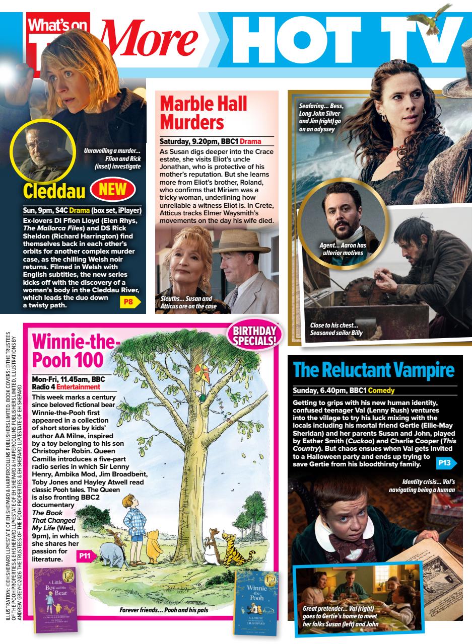 What's on TV Preview Pages