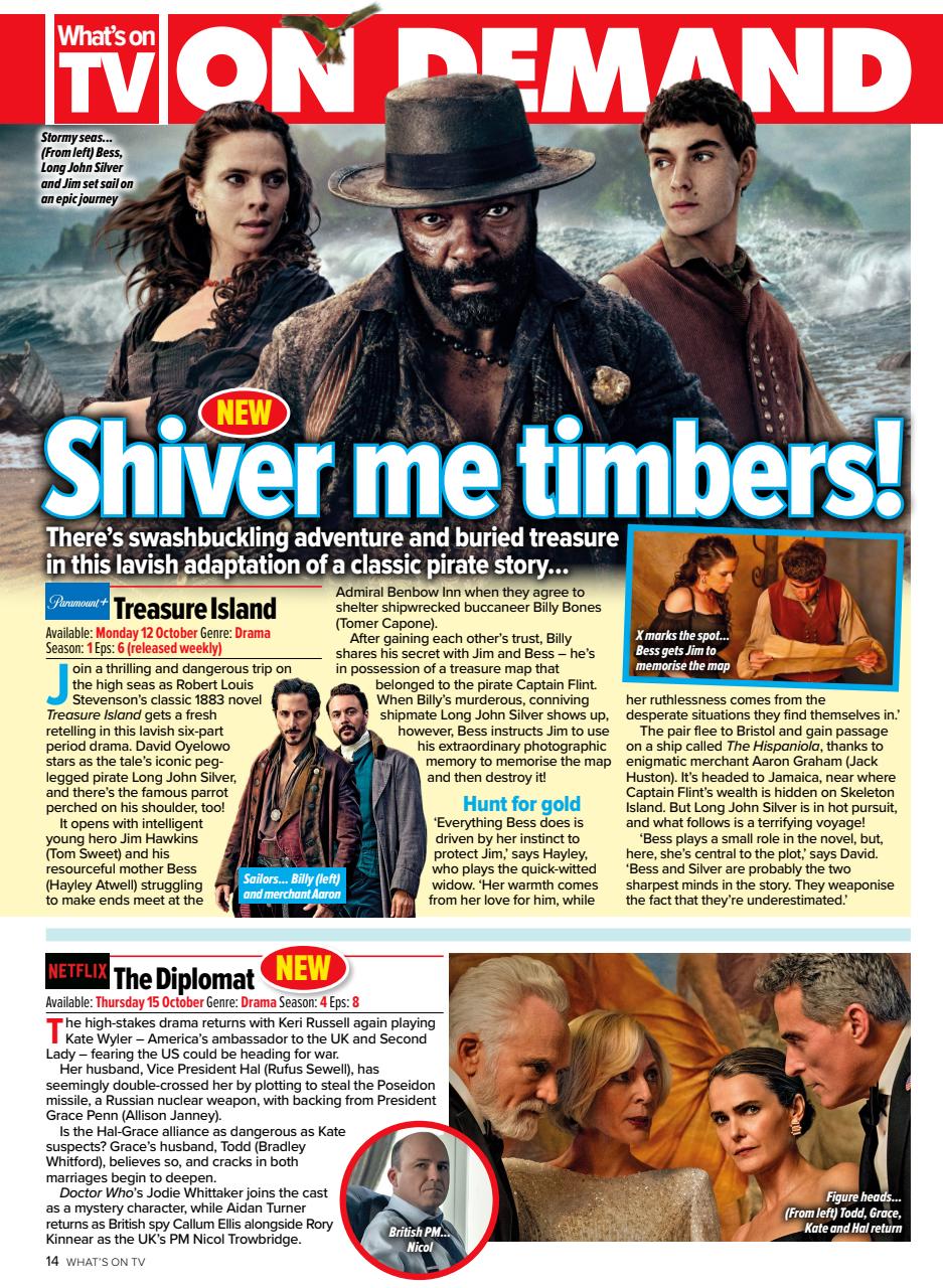 What's on TV Preview Pages