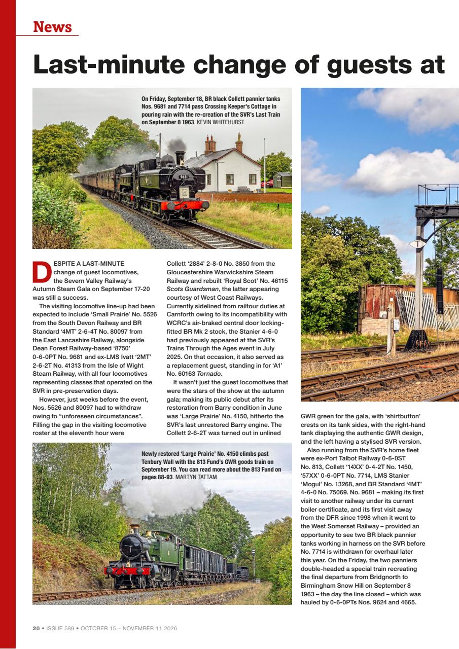 Steam Railway Preview Pages