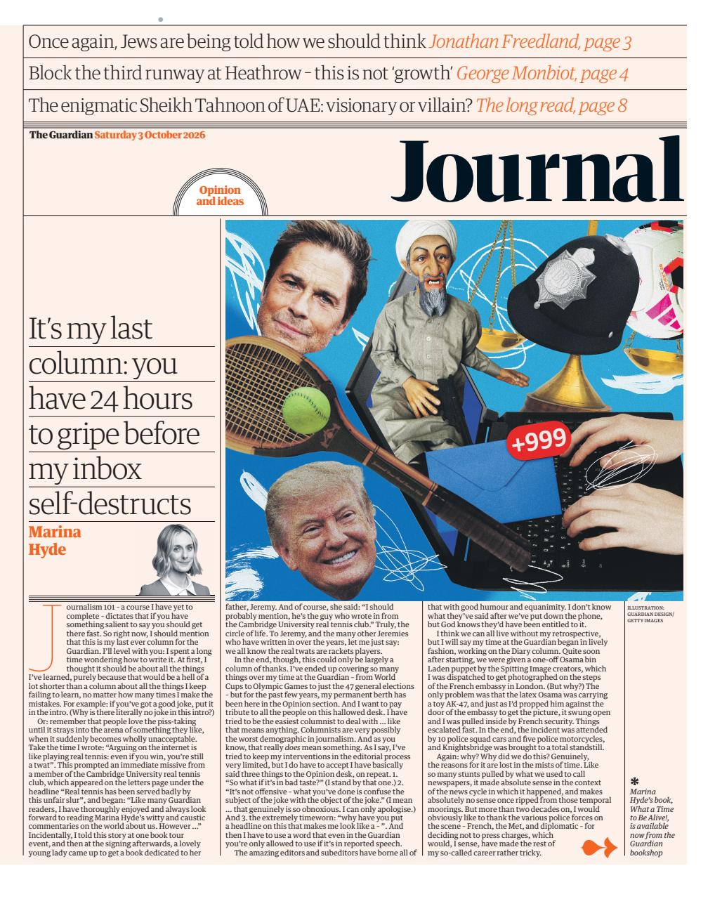 The Guardian Newspaper Preview Pages