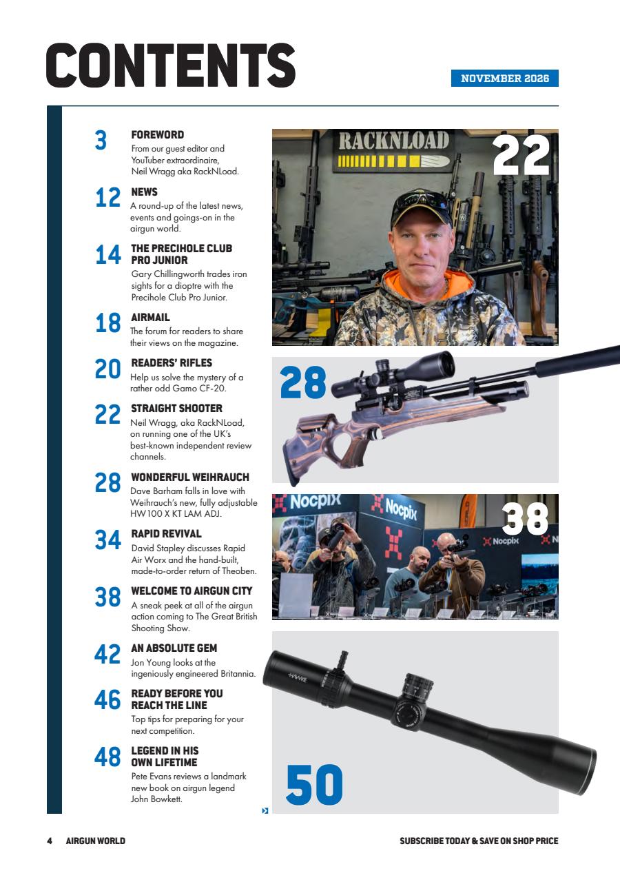 Airgun World Preview Pages