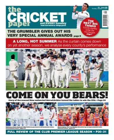 The Cricket Paper issue The Cricket Paper