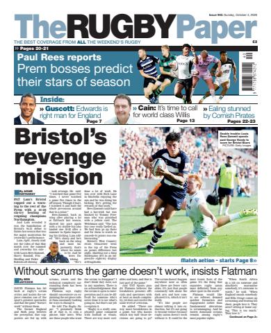The Rugby Paper issue 4-Oct-2026