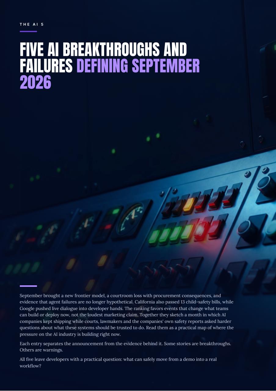 Tech AI Magazine Preview Pages