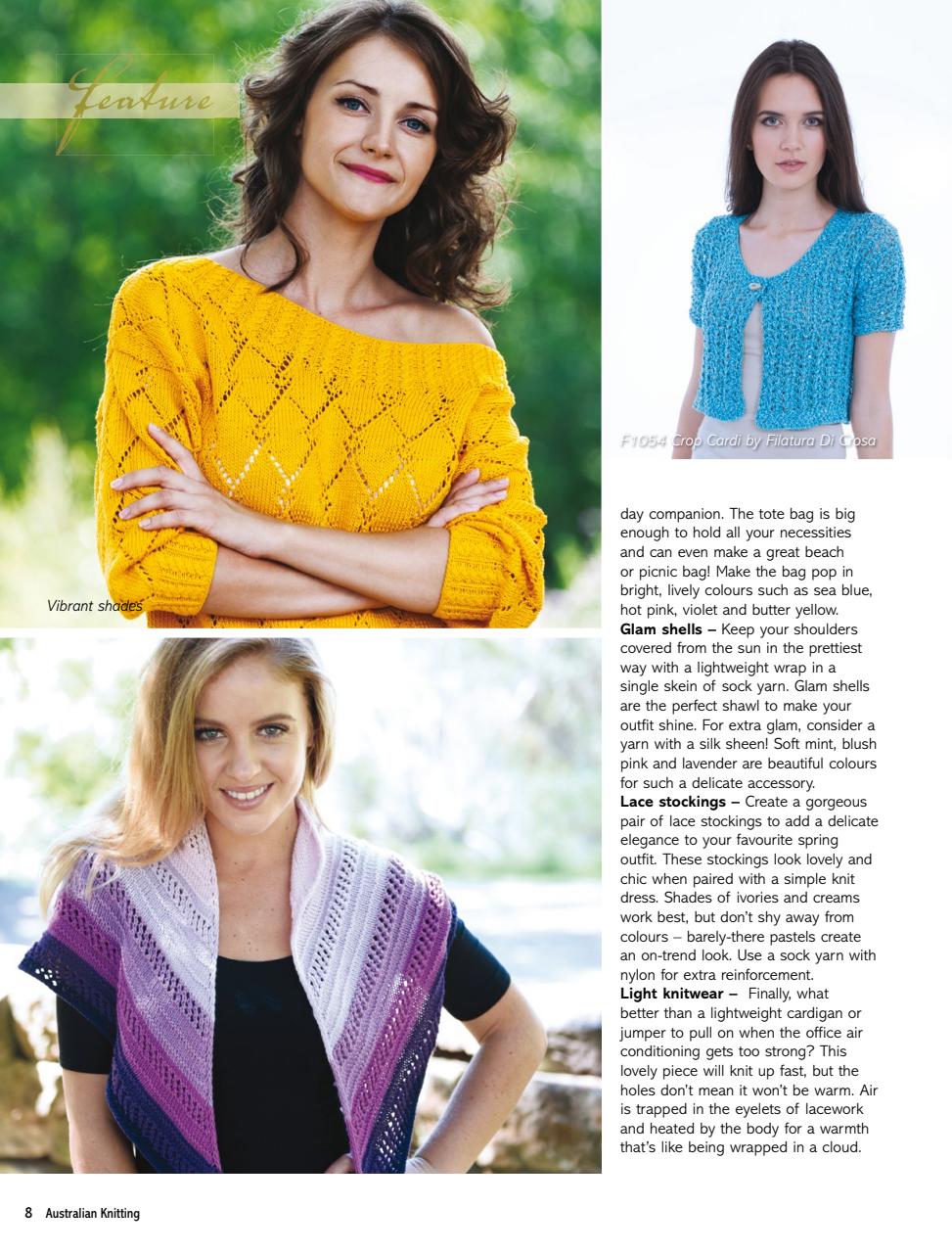 Australian Knitting Preview Pages
