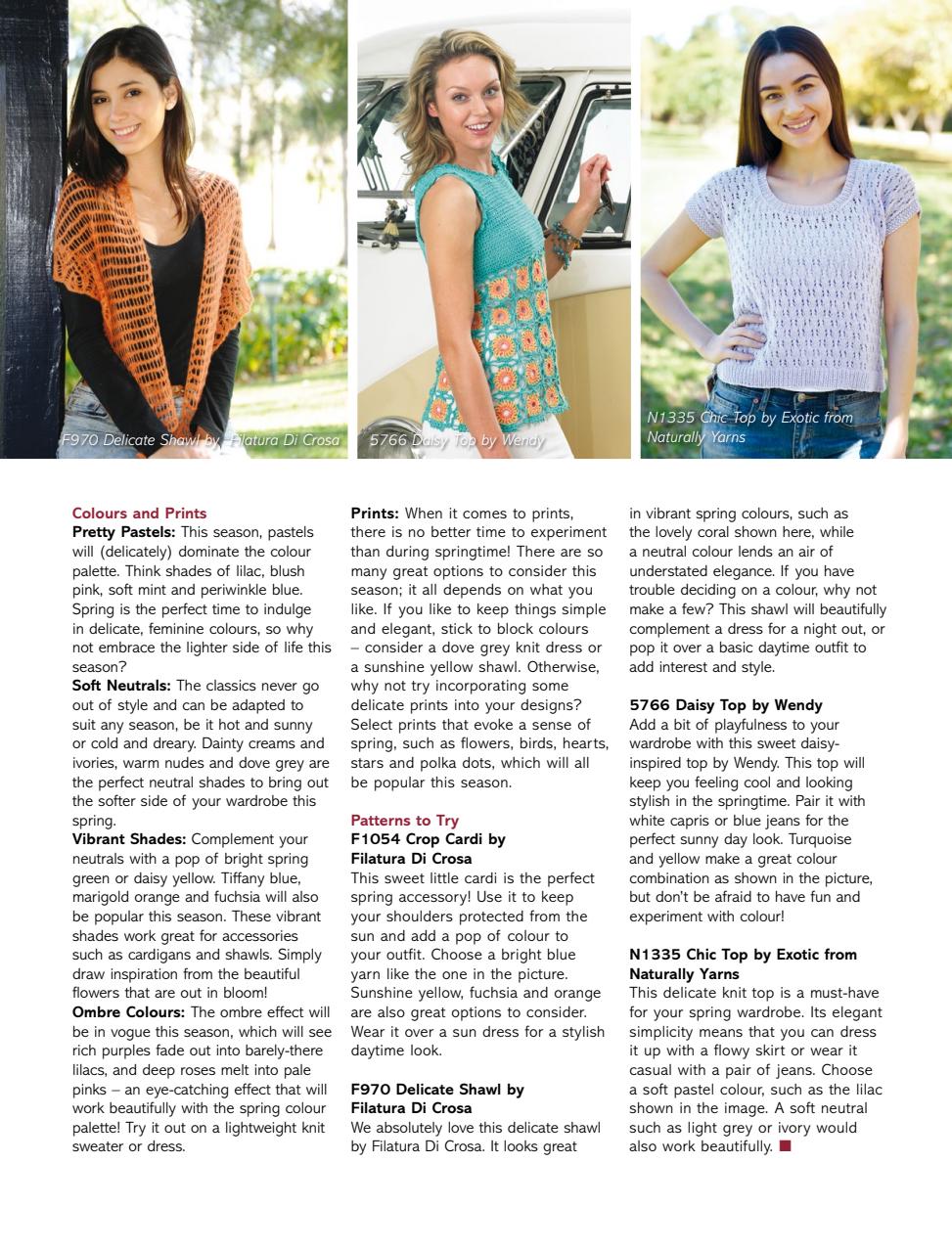 Australian Knitting Preview Pages