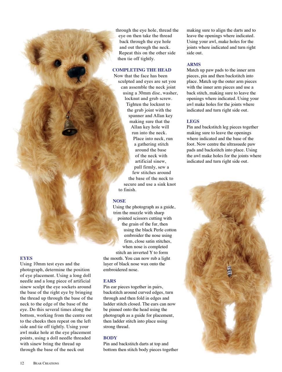 Bear Creations Preview Pages