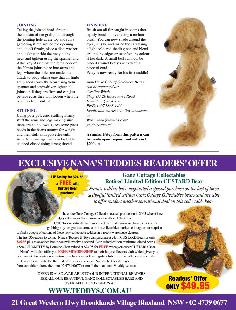 Bear Creations Preview Pages