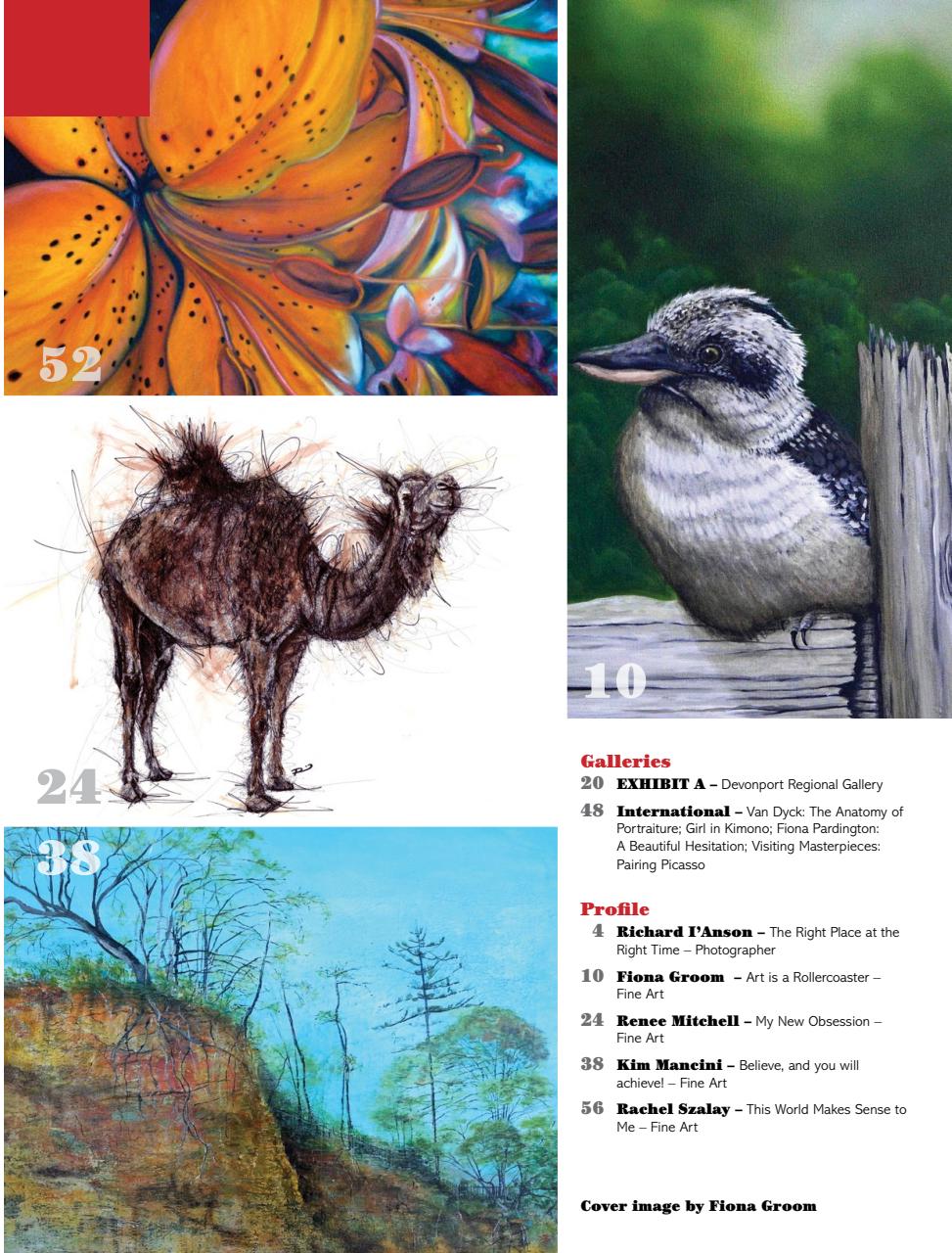 Creative Artist Preview Pages