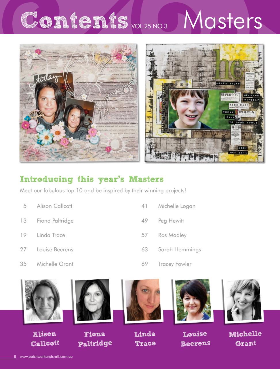 Scrapbooking Memories Preview Pages